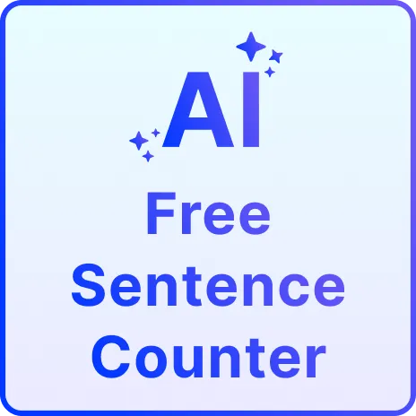 Free AI Sentence Counter, Sentence Counter Tool Online [ No Signup ]